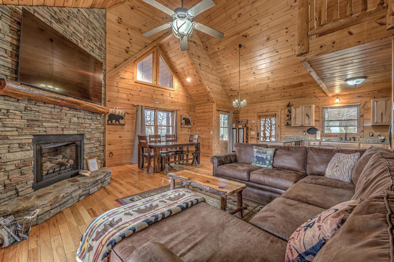 Cozy Blue Ridge Cabin In Heart Of The Mountains Villa Exterior photo